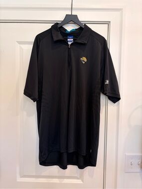 Vintage Jacksonville Jaguars Short-Sleeve Quarter-Zip Pullover